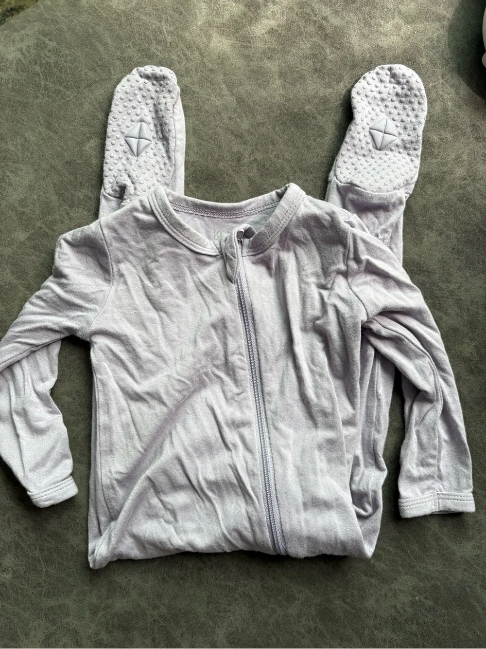 Kyte BABY Taro Purple Zippered Footie - Kids One Pieces Footies